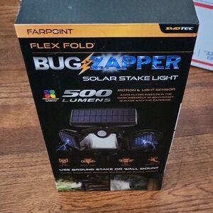 Farpoint Bug Zapper Solar Stake Light